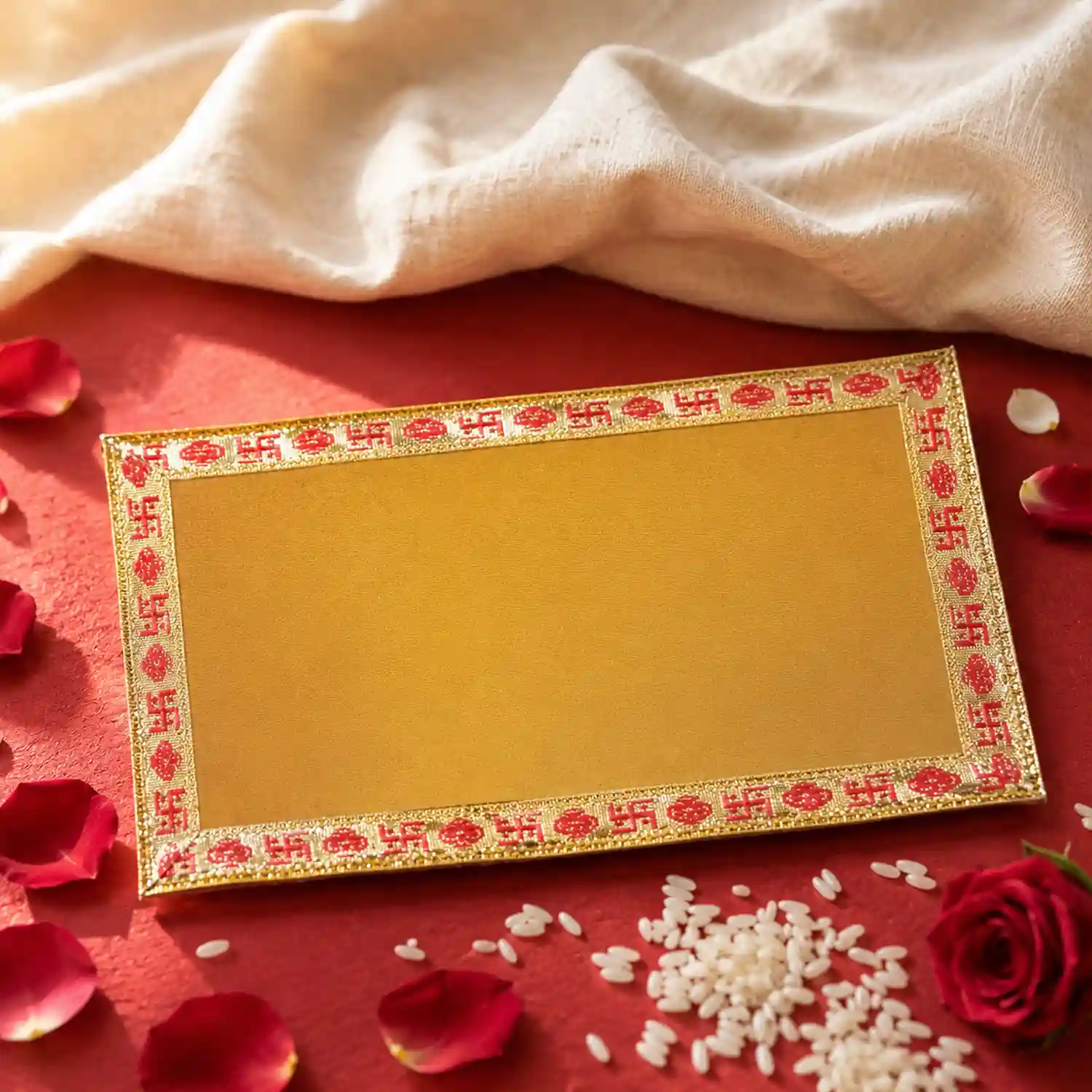 Yellow Asan for God | Devotional Yellow Asan | Yellow Chowki Asan for God | Medium